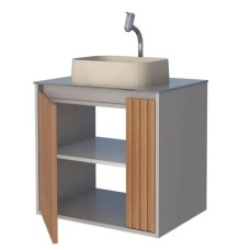 Cozimax Gabinete Touc mad tulipa 60 nude JQB mont 