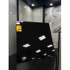 Porcelanato Retificado Nero-84 Polido a 84x84 Esmaltado Polido Delta Porc Intense