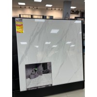 Porcelanato Delta Ret Raggi Off White 120 Esmaltado Polido 120x120  Nova Magnitude