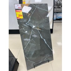 Porcelanato Polido 62x121 Gran Eltz Nero Lux P70655 Embramaco