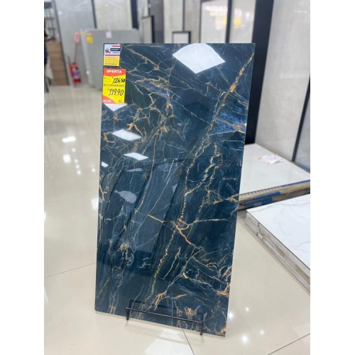 Porcelanato Hope Blue Helena polido retificado 61x120 Porcelanato Hope Blue Helena polido retificado 61x120