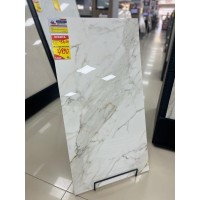 Piso cerâmico Rochamaxx Ret Polido 61x116 Breccia Lux 