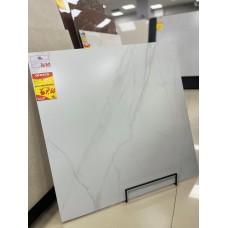 Porcelanato Retificado Raggi Off White  Esmaltado Acetinado 90x90 Delta Porcelanato Nova Evoluta  