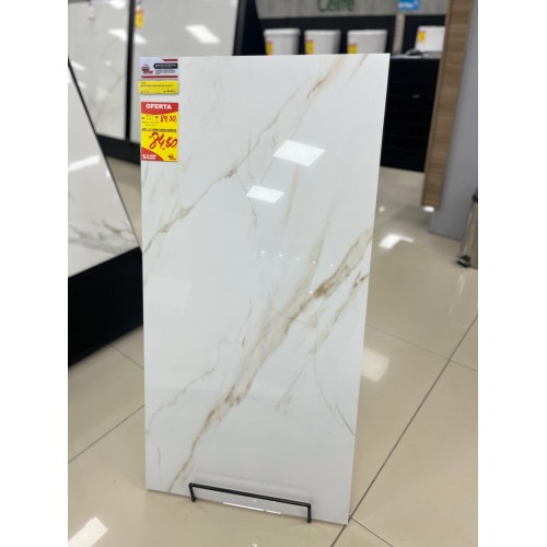 Porcelanato Retificado Raggi oro  60X120 Esmaltado Polido Delta Nova Essence  Porcelanato Retificado Raggi oro  60X120 Esmaltado Polido Delta Nova Essence