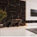 Piso Semi gres Black Supreme Polido Clássico 75x75 Extra Lume 