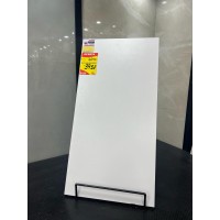 Piso Semi gres Ret Branco Supreme Liso Acetinado 45x90 Extra Plana - Lume 