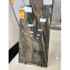 Piso Semi gres Ret Dakota Stone Polido Clássico 62x119 Extra Lume 