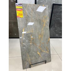 Piso Semi Gres Coliseo Gold Polido Clássico 62x119 Extra Lume